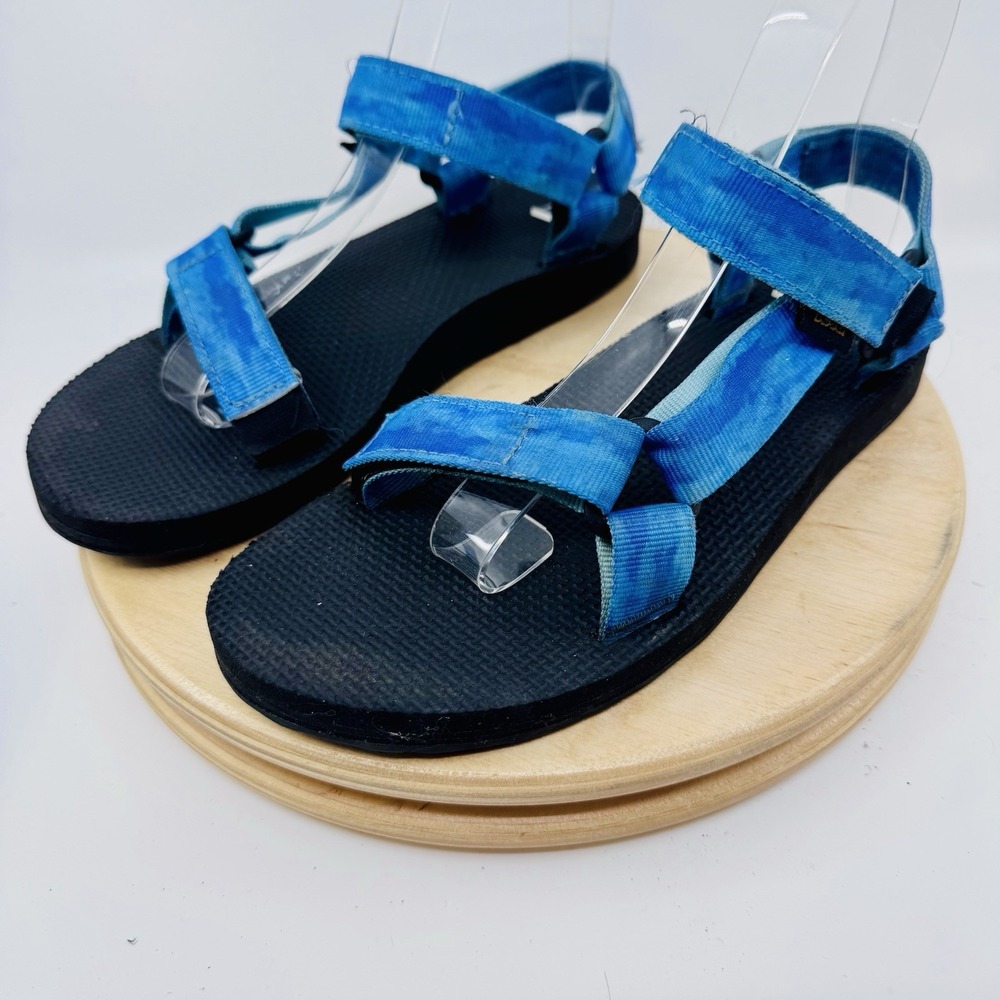 Teva Original Universal Sandals Women's 6 Blue Purple Sport Outdoor Shoes